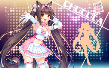 Картинка аниме nekopara chocola