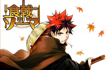 Картинка аниме shokugeki+no+soma парень сома