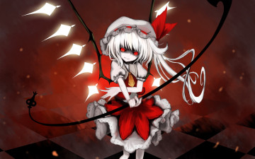 Картинка аниме touhou девушка