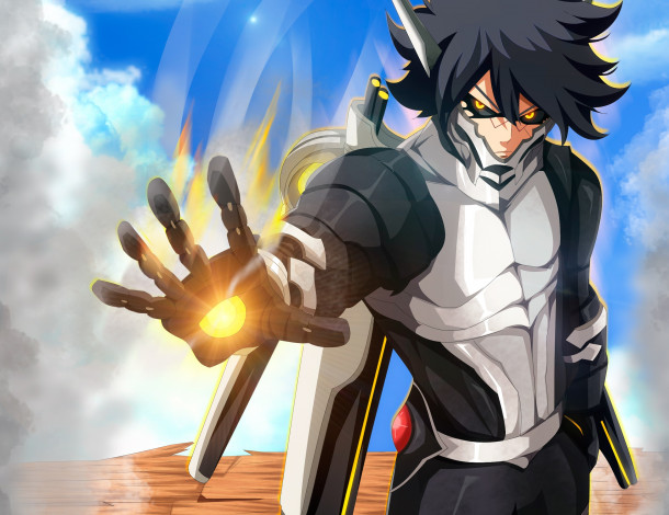 Обои картинки фото аниме, fairy tail, хвост, феи