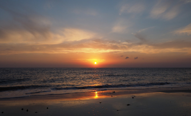 Обои картинки фото природа, восходы, закаты, простор