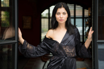 Картинка девушка девушки -unsort+ брюнетки темноволосые lena filanea модель