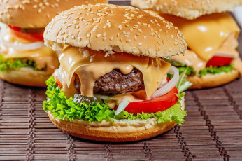 Картинка еда бутерброды +гамбургеры +канапе снедь