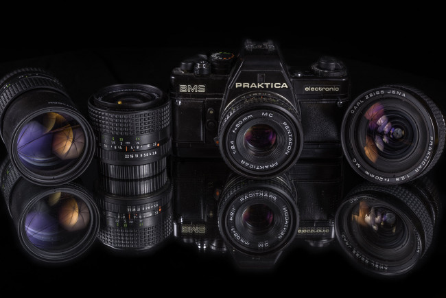 Обои картинки фото бренды, praktica, фотокамера