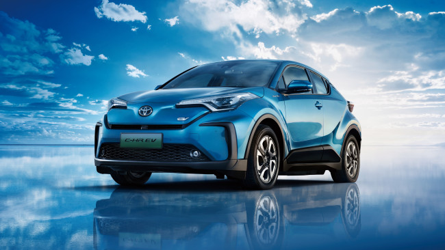 Обои картинки фото toyota c-hr ev 2020, автомобили, toyota, кроссовер, chr, ev, 2020, электрокар, тойота