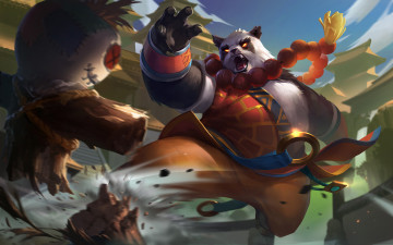 обоя видео игры, heroes evolved, персонаж, удар