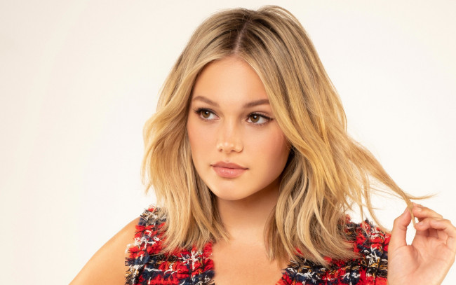 Обои картинки фото девушки, olivia holt, блондинка, лицо