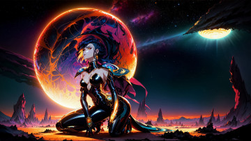 Картинка аниме магия +колдовство +halloween нейросети графика нейроарт ai art нейронные сети рисунки нейро искусство