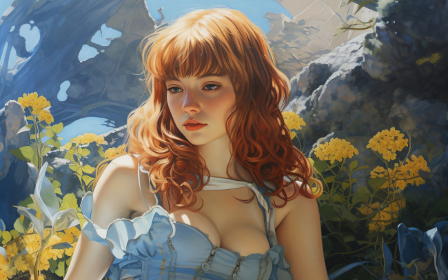 Обои картинки фото рисованное, люди, нейросети, графика, нейроарт, ai, art, нейронные, сети, рисунки, нейро, искусство