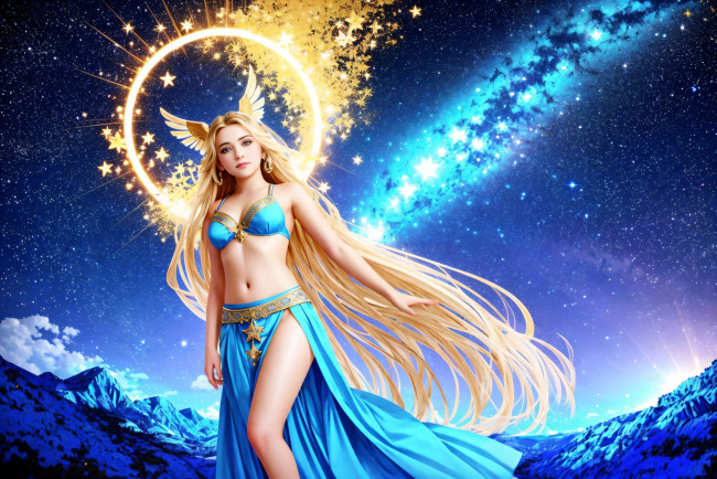 Обои картинки фото фэнтези, ангелы, нейросети, графика, нейроарт, ai, art, нейронные, сети, рисунки, нейро, искусство