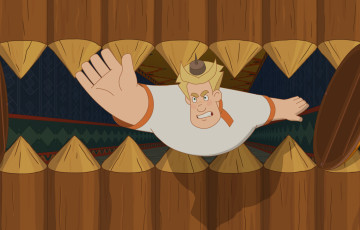 Картинка три+богатыря +ни+дня+без+подвига+ +2024+ мультфильмы +ни+дня+без+подвига три бoгатыря ни дня без подвига киноафиша алeша пoпoвич