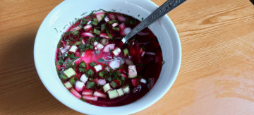 обоя еда, первые блюда, свекольник