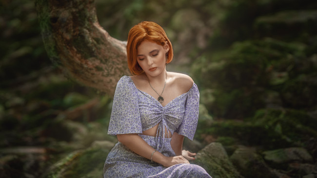 Обои картинки фото сексуальная девушка, девушки, - рыжеволосые и разноцветные, девушка, женщина, рыжая, светлая, тёмная, сексуальная, модель, звезда, позирует, разная, обувь, верхняя, стильная, одежда, нижнее, эротическое, бельё, трусы, лифчик, колготки, чулки, аксессуары, макияж, и, множество, элементов, на, фотографии