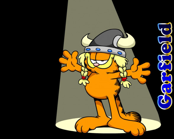 Обои картинки фото мультфильмы, garfield