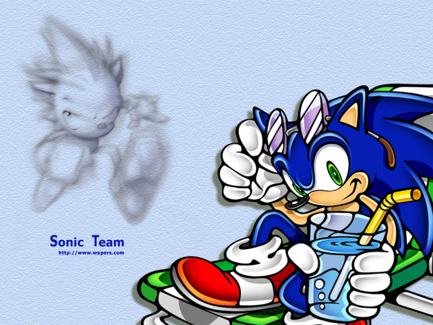 Обои картинки фото мультфильмы, sonic