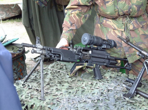 Обои картинки фото оружие, пулемёты