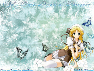 обоя аниме, shuffle