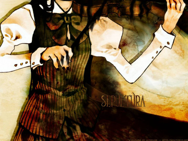 Обои картинки фото quartett, аниме, oyari ashito, музыка, скрипка, девушка