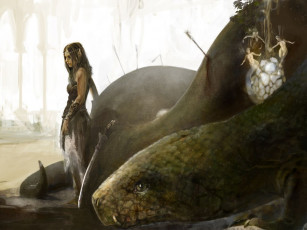 Картинка фэнтези красавицы чудовища