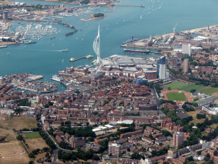 Картинка portsmouth united kingdom города панорамы