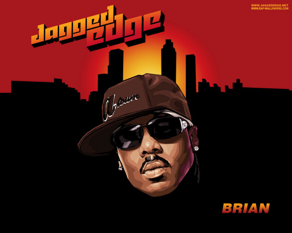 Обои картинки фото jagged, edge, музыка