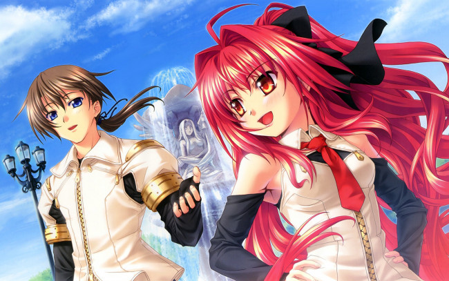 Обои картинки фото аниме, polyphonica