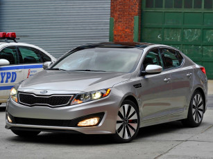 обоя optima, 2011, автомобили, kia