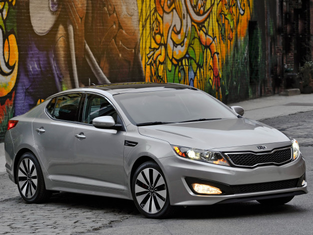 Обои картинки фото optima, 2011, автомобили, kia