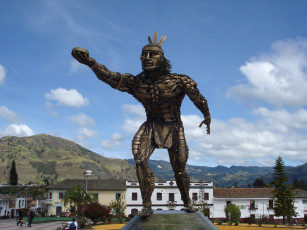 Картинка города памятники скульптуры арт объекты индеец