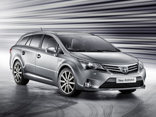 Картинка toyota avensis wagon автомобили
