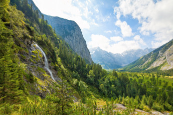 Картинка природа горы облака