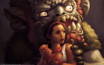 Картинка paul davey фэнтези красавицы чудовища