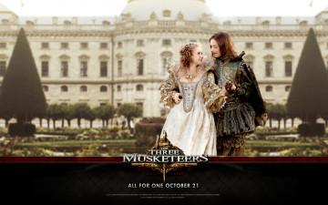 Картинка the three musketeers кино фильмы freddie fox king louis xiii juno temple queen anne