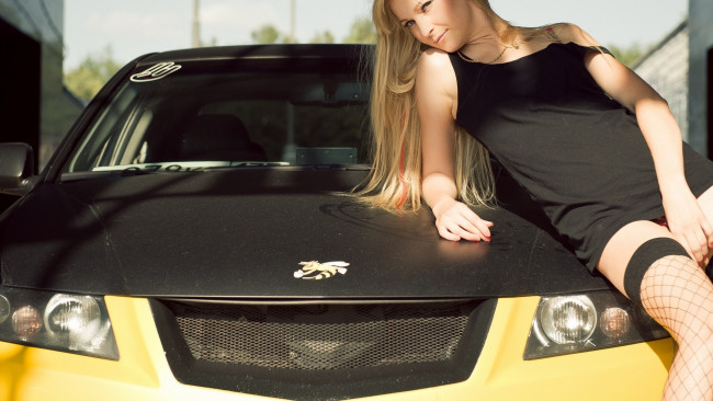 Обои картинки фото автомобили, авто, девушками, девушка
