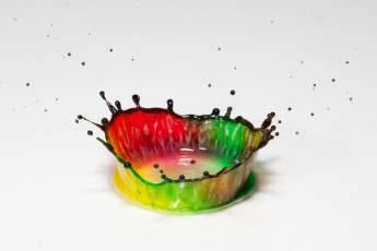 Картинка разное капли брызги всплески всплеск радужный