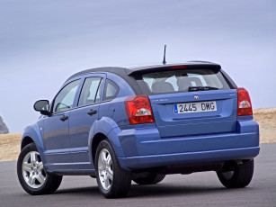 Картинка автомобили dodge синий pm eu-spec caliber