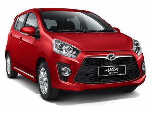 Картинка автомобили perodua красный 2014г advance axia