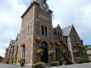 Картинка остров+гернси+великобритания города -+здания +дома гернси улица дома остров великобритания channel islands