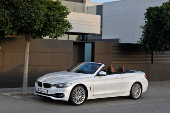 Картинка 2013+bmw+428i+f33+convertible+luxury+line автомобили bmw кабриолет белый тюнинг