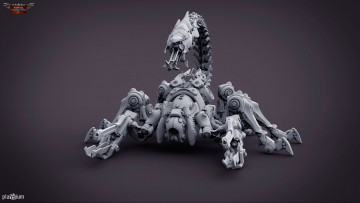 Картинка 3д+графика моделирование+ modeling робот