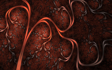 Картинка 3д+графика фракталы+ fractal цвета фон узор