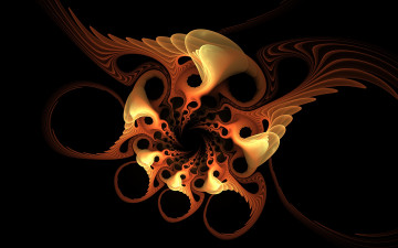 Картинка 3д+графика фракталы+ fractal цвета узор фон