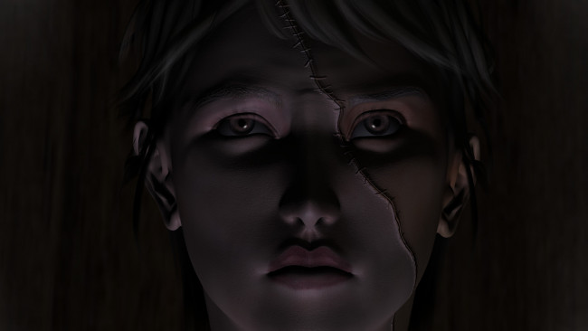 Обои картинки фото 3д графика, существа , creatures, лицо, девушка, взгляд