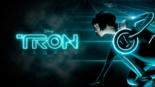 Обои картинки фото кино фильмы, tron legacy, фон, девушка