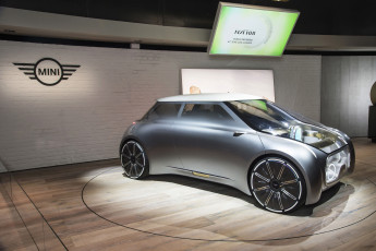 Картинка mini+vision+next+100+concept+2016 автомобили выставки+и+уличные+фото vision 100 next mini 2016 concept