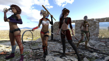 Картинка 3д+графика фантазия+ fantasy взгляд фон девушки