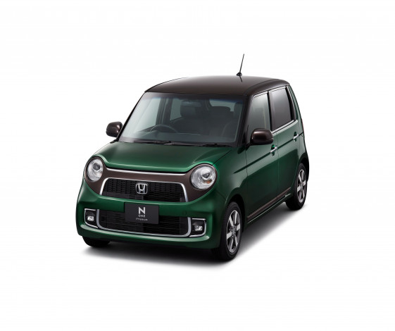 Обои картинки фото автомобили, honda, 2016г, ss, brown, style, package, n, one