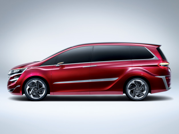 Обои картинки фото honda m concept 2013, автомобили, honda, 2013, concept, m
