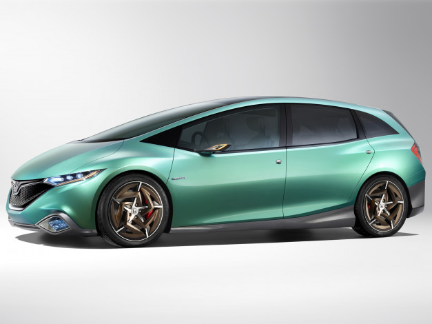 Обои картинки фото honda s concept 2012, автомобили, honda, 2012, concept, s