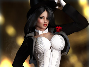 Картинка 3д+графика люди+ people взгляд девушка фон